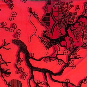 LuLaroe TC Leggings 12-18 cherry tree